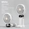 Portable Handheld Mini Fan Speed USB Rechargeable Foldable Desk Neck Hanging Fan With Phone Stand 6