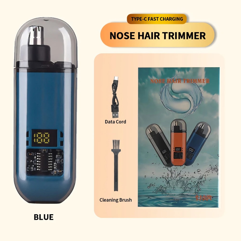 Electric Ear & Nose Hair Trimmer for Men Professional, Painless, and Portable