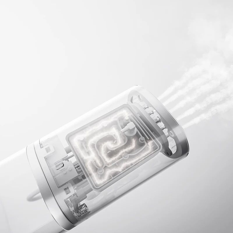 Portable Handheld Garment Steamer Compact Foldable Electric Steam Cleaner for Mite Removal & Flat Ironing