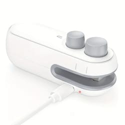 portable mini heat bag sealing machine handheld food & plastic bag sealer for easy food packaging