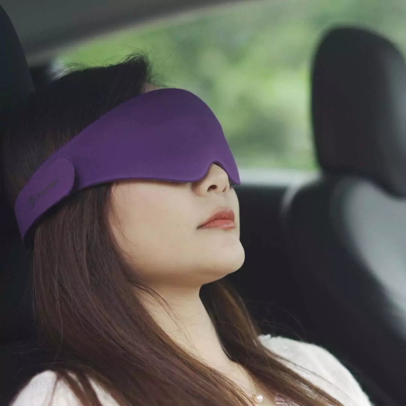 Full Shading Relaxing Eye Mask For Sleeping Aid Portable Light Blockout Sleep Mask 1