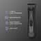 Waterproof Electric Groin Hair Trimmer for Men Ceramic Blade Body & Pubic Groomer, Rechargeable Grooming Tool