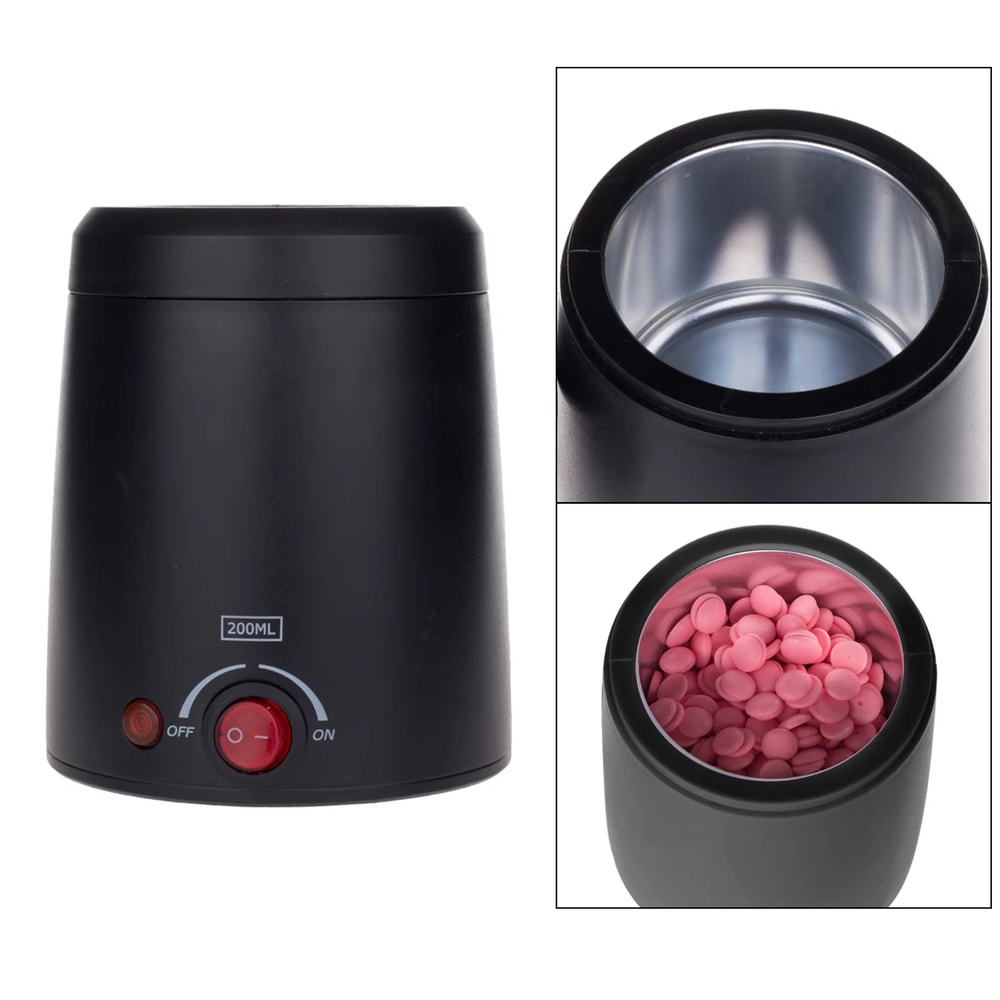 Adjustable Temperature Wax Heater For Smooth Hair Free Skin Rapid Heating Easy Cleaning 1