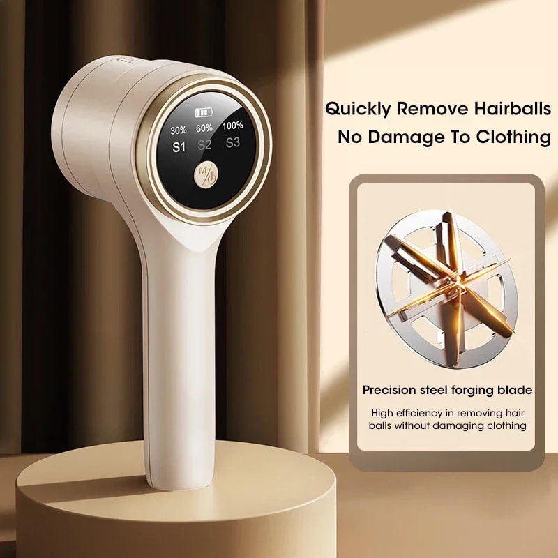 Portable Fabric Lint Remover For Clothes Rechargeable Electric Fluff Shaver 3