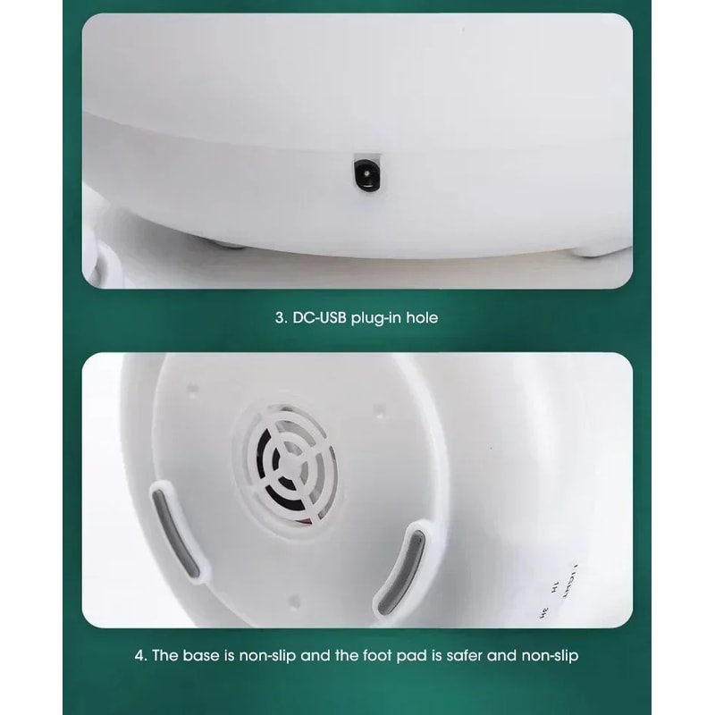 USB Mini Humidifier With Colorful Night Lights Aroma Diffuser 3