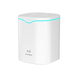 usb air humidifier with essential oil aromatherapy & double spray port for home and office