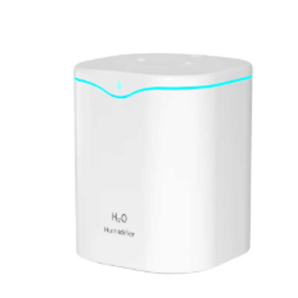 USB Air Humidifier with Essential Oil Aromatherapy & Double Spray Port for Home and Office