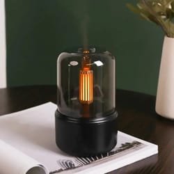 portable mini aroma diffuser usb essential oil air humidifier with night light