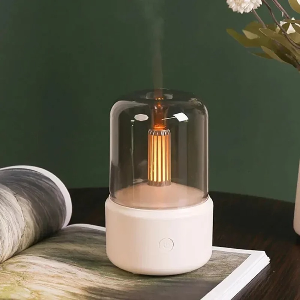 Portable Mini Aroma Diffuser USB Essential Oil Air Humidifier With Night Light 1