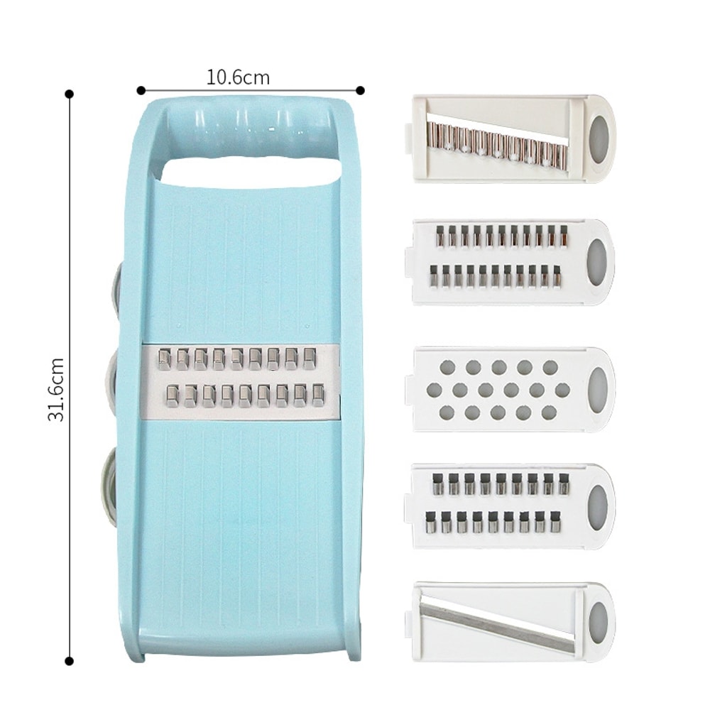 MultiFunctional Vegetable Chopper Food Slicer Versatile Mandoline Slicer Dicer For Easy Meal Prep 6