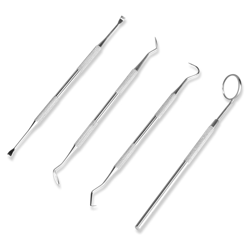 Dental Hygiene Kit Plaque Remover and Tartar Scraper Set for Teeth Cleaning