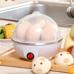 automatic egg cooker for eggs multi-functional steamed and boiled egg machine with power off feature