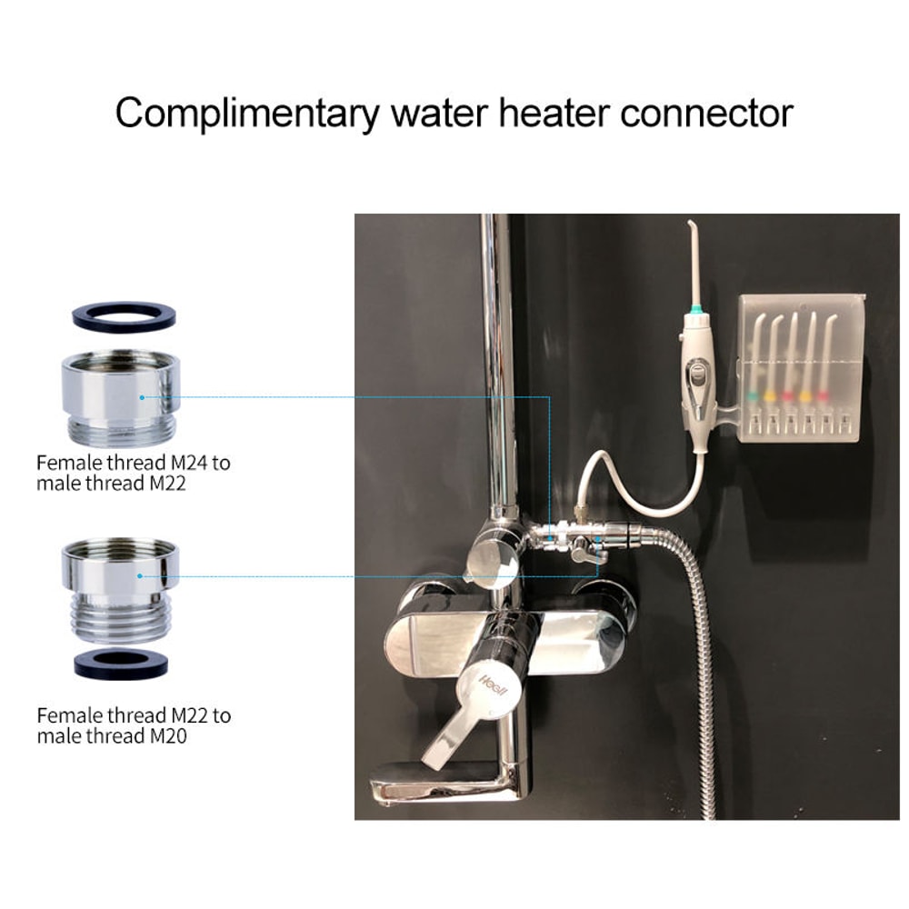 Faucet Oral Irrigator Water Jet Effective Teeth Cleaning Dental Flosser For Oral Hygiene 5