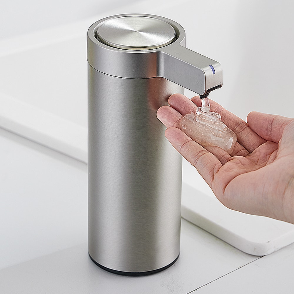 Automatic Soap Dispenser Smart Touchless Kitchen Hand Sanitizer Stainless Steel Electric Body Wash 6