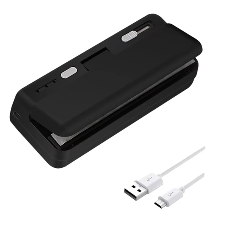 Mini Sealer USB Rechargeable Heat Sealer For Plastic Bags Portable Food Storage Sealing Machine 6