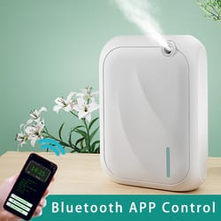bluetooth controlled wall mounted essential oil diffuser aroma machine for home & hotel fragrance