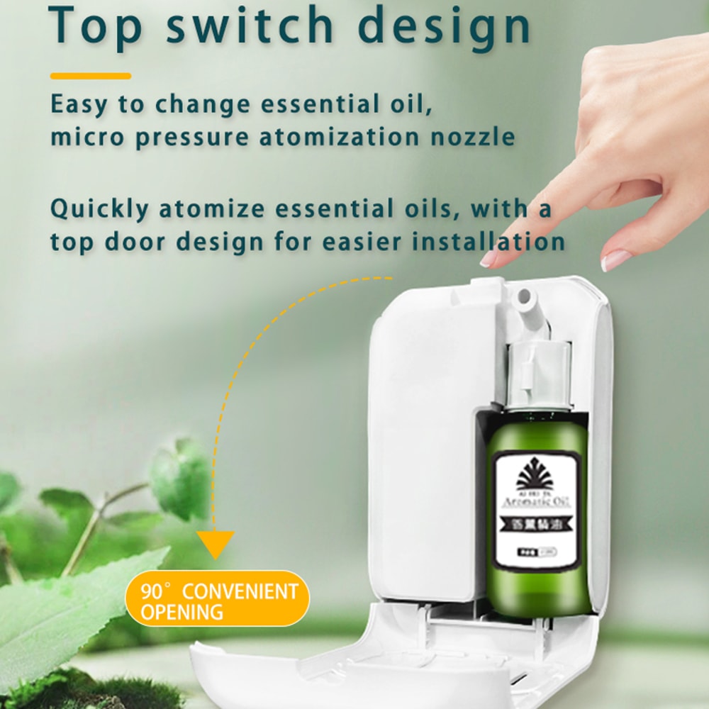 Bluetooth Controlled Wall Mounted Essential Oil Diffuser Aroma Machine for Home & Hotel Fragrance
