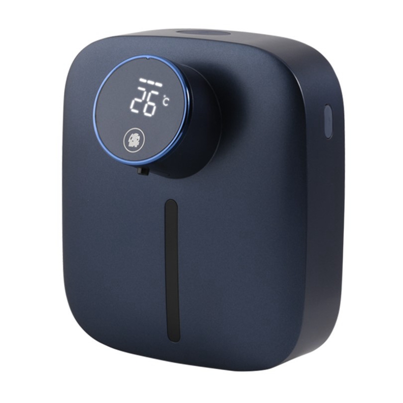 Wall-mounted Automatic Soap Dispenser Touchless Foam Soap Dispenser with LED Digital Display, USB Rechargeable.