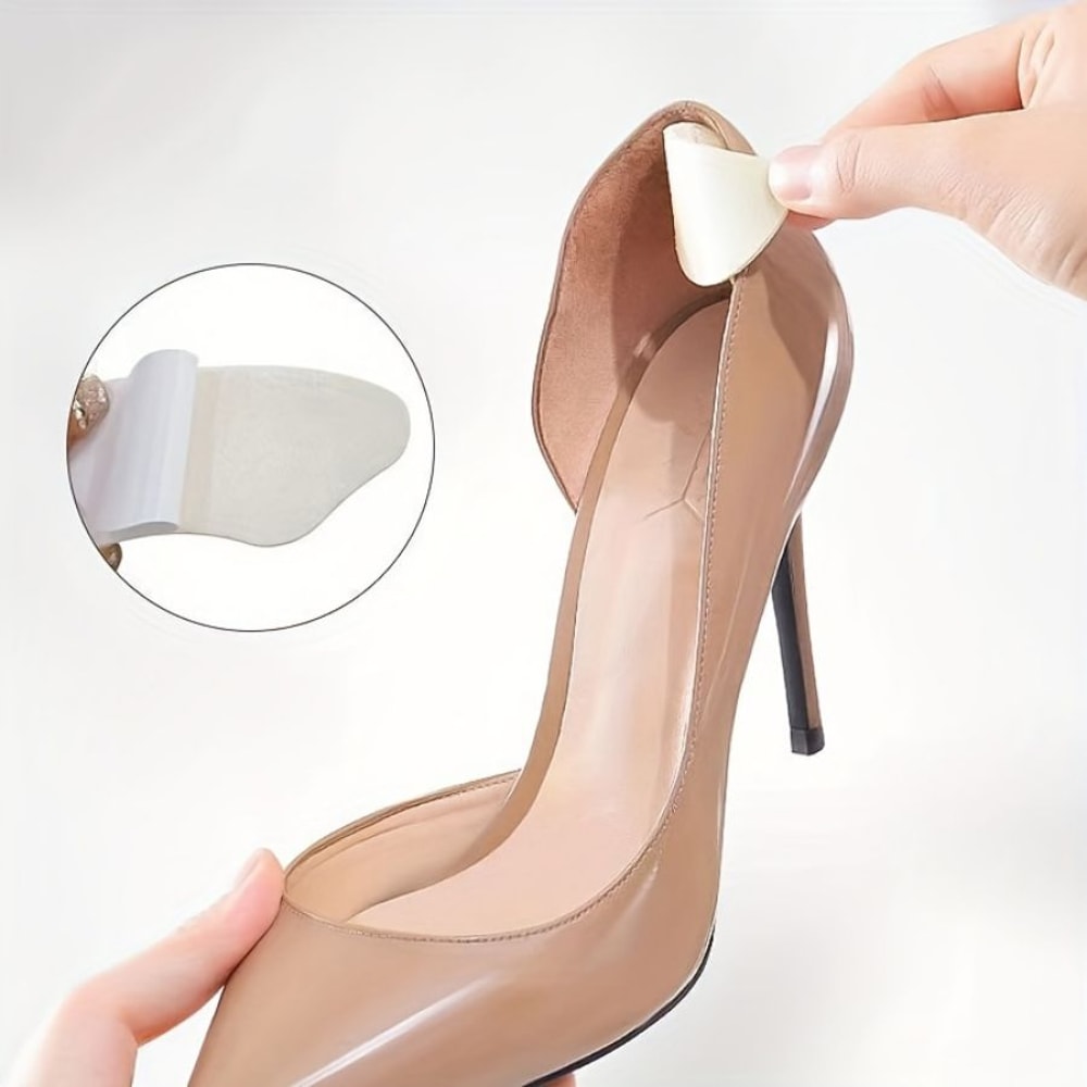 Heel Pads For Too Big Shoes Self Adhesive Heel Protectors Heel Inserts Improve Shoe Fit And Comfort 5