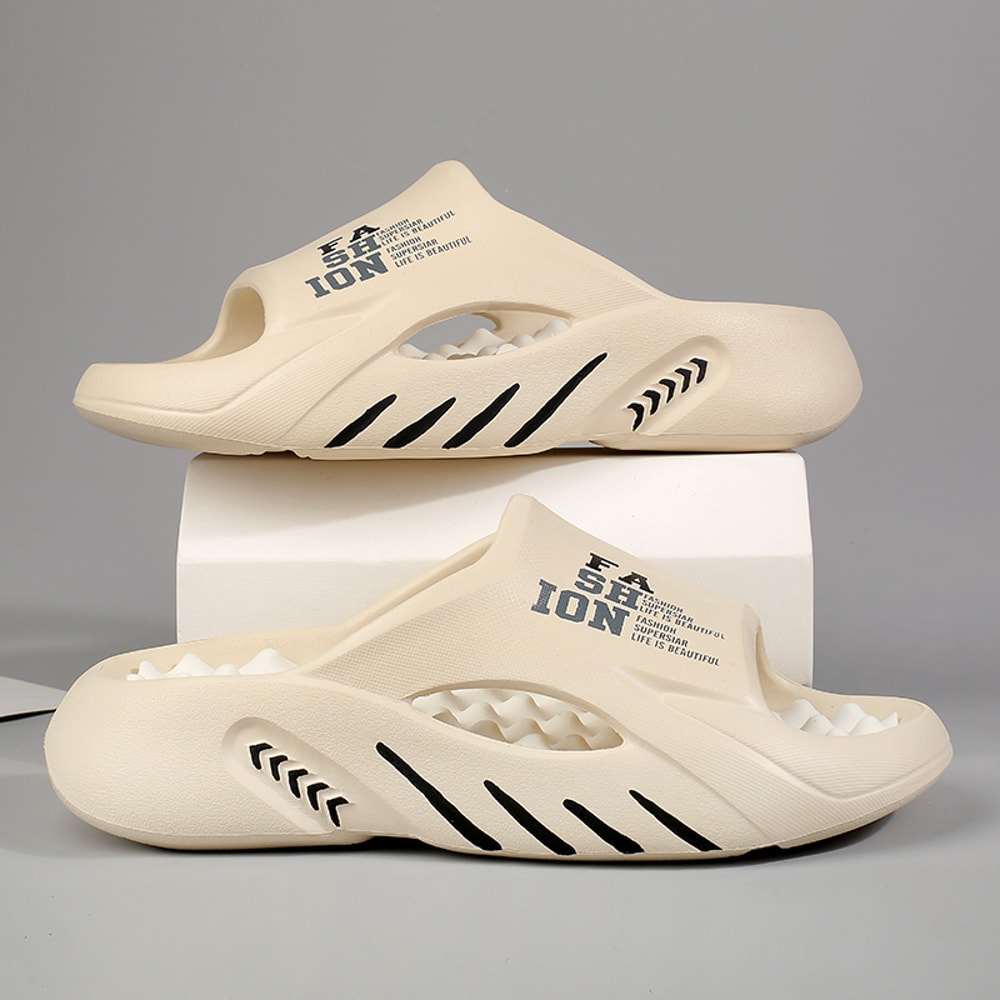 Summer Mens Massage Slippers Comfortable IndoorOutdoor Sandals With Soft Sole Beach Casual FlipFlop 6