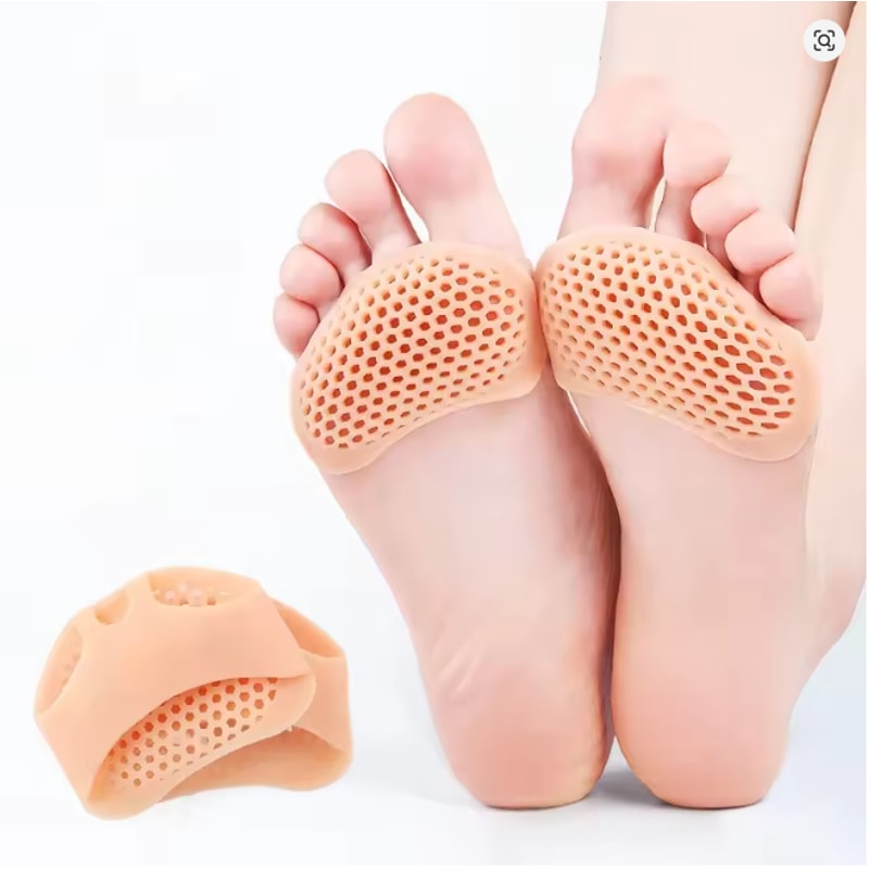 Silicone Gel Heel Protectors Metatarsal Pads Forefoot Cushions For Ultimate Foot Comfort 7
