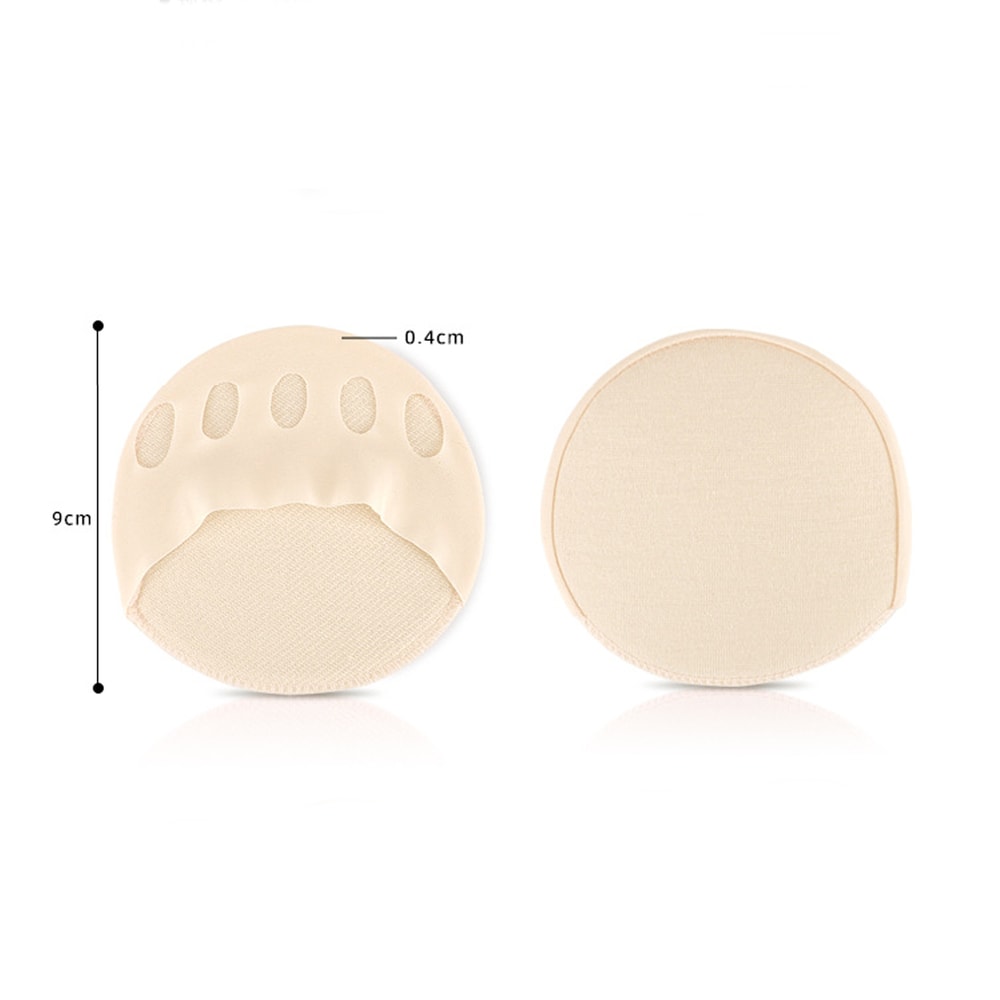 Five Toes Forefoot Pads For Women Shock Absorbing Half Insoles For High Heels Calluses Corns Relie 5