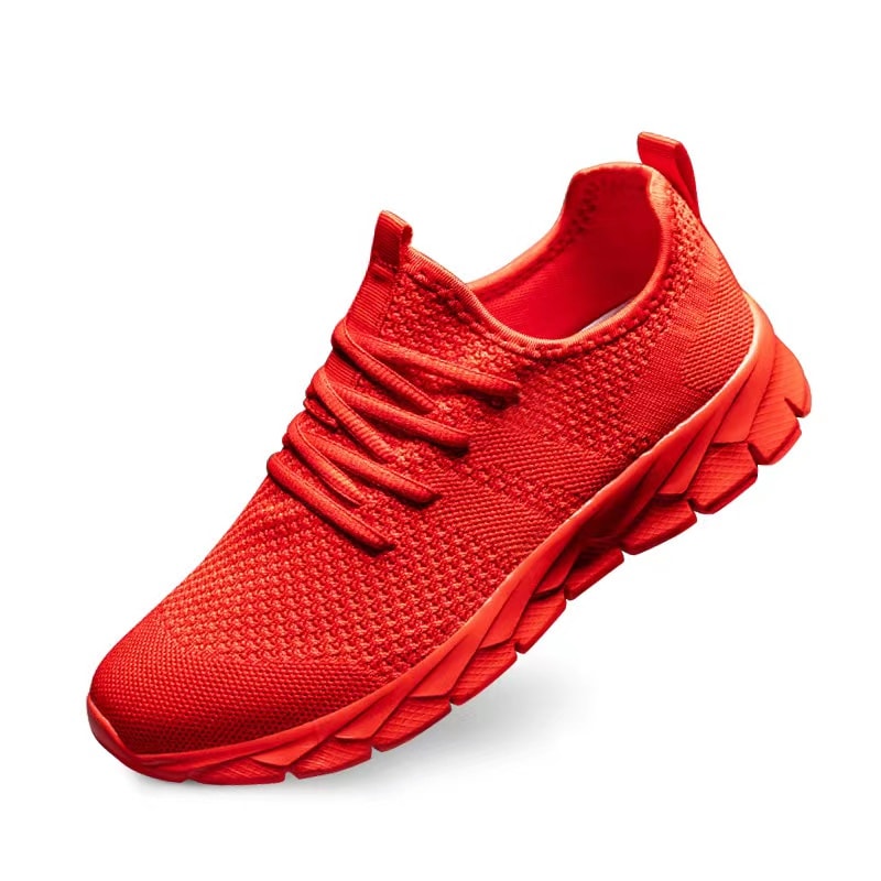 Mens Lightweight Breathable Running Shoes Plus Size Casual Sports Footwear for All Seasons