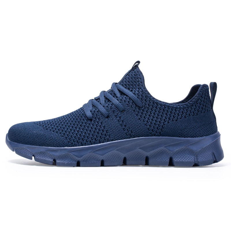Mens Lightweight Breathable Running Shoes Plus Size Casual Sports Footwear for All Seasons