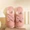 Fashionable Womens Bow Slippers Soft Warm And Comfortable Indoor Footwear For Fall Winter 6