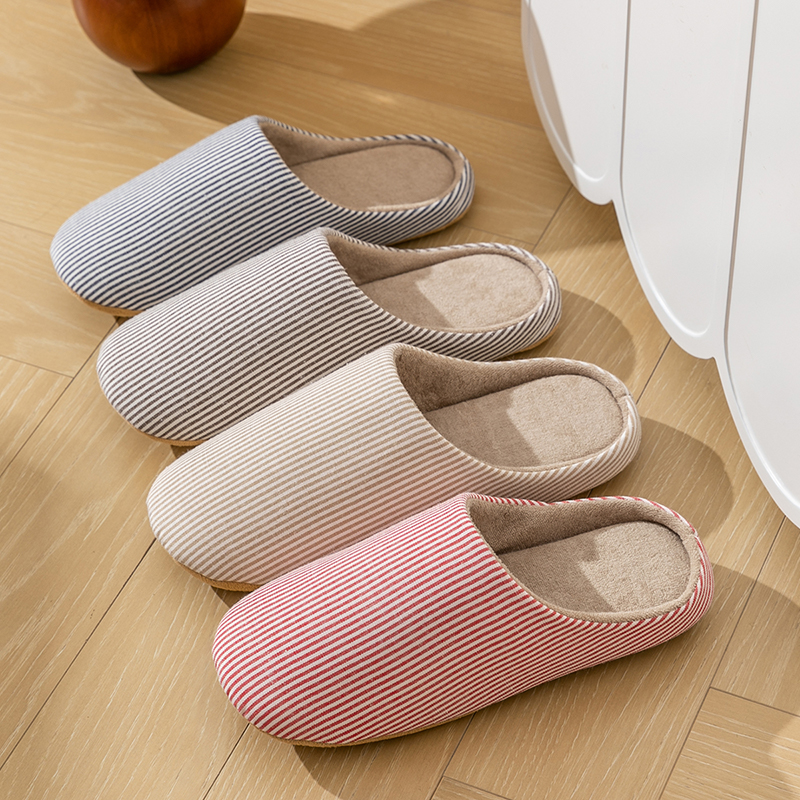 Soft Fur Home Slippers Warm NonSlip Indoor Slides Comfortable Autumn Spring Flats For Bedroom 1