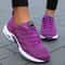 Womens Mesh Breathable Platform Sneakers Casual Chunky Running Shoes for Summer Sports