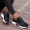 Womens Mesh Breathable Platform Sneakers Casual Chunky Running Shoes for Summer Sports