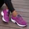 Womens Mesh Breathable Platform Sneakers Casual Chunky Running Shoes for Summer Sports