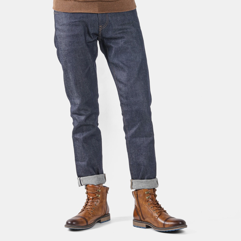 Fashionable and Comfortable Mens Spring Leather Boots