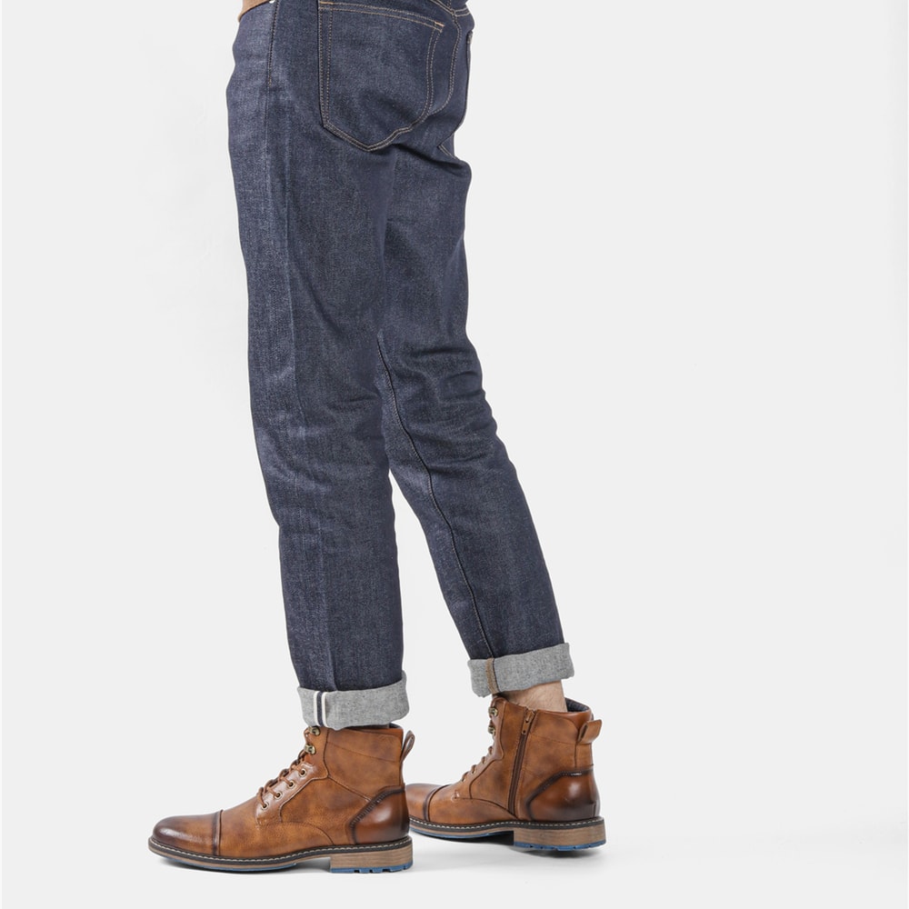 Fashionable and Comfortable Mens Spring Leather Boots