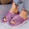 Fluffy Fur Slippers For Women Lightweight Open Toe Slides With NonSlip Flat Heels For Autumn Winte 7