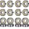 Miniature Deep Groove Ball Bearings Metal Double Shielded For Skateboard Bearings 0