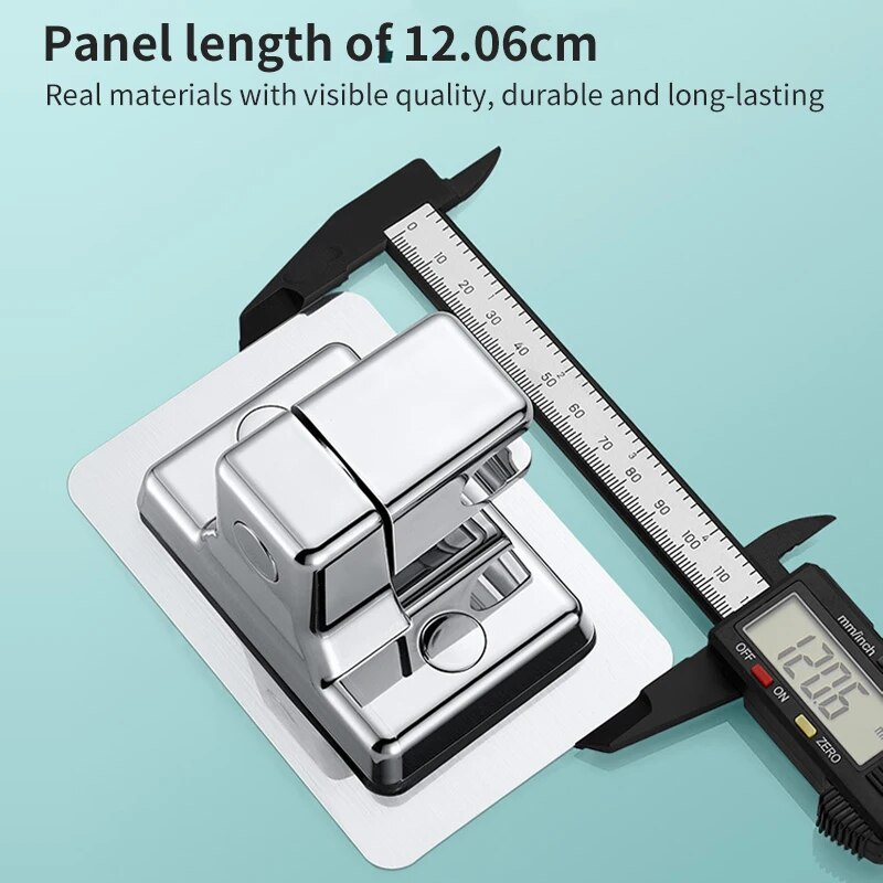 Adjustable NoDrill Bathroom Shower Stand Wall Mount ABS Easy Installation 3