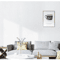SelfAdhesive PVC Foam Wallpaper Waterproof Linen Wall Sticker For Home Decoration 4