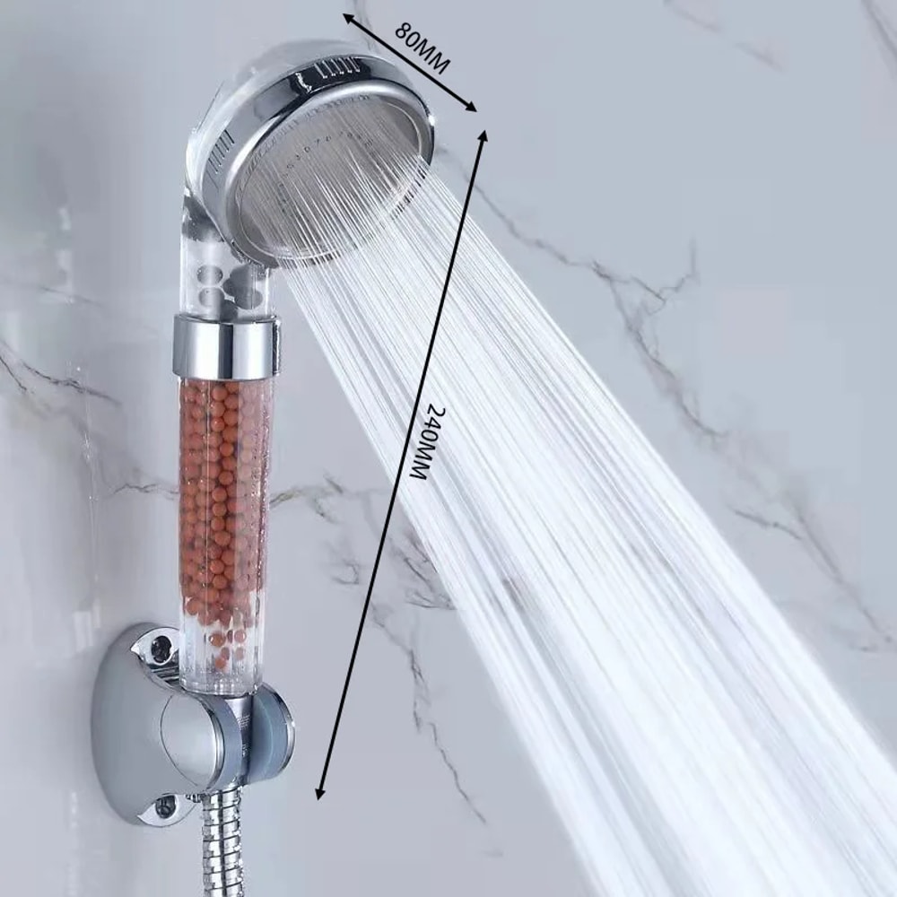 High Pressure Handheld Shower Head Water Saving Anion Filter Rainfall Bathroom Accessory For Ultima 5