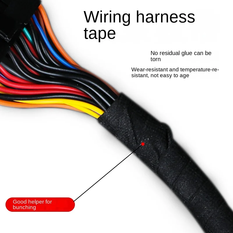 Adhesive Cloth Fabric Tape For Car Wiring Harness 5