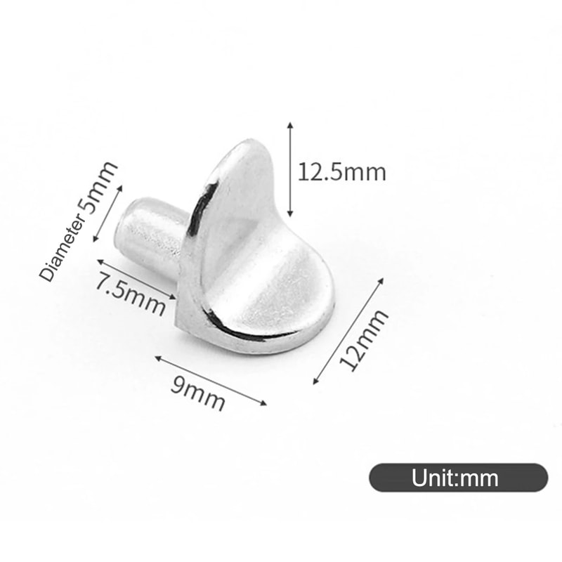 LShaped Shelf Support Studs Fix WoodenGlass Boards In Cabinets Ideal Furniture Bracket Holders 4