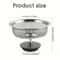 Stainless Steel Drain Strainer For Kitchen Bathroom Sinks Durable Mesh Hair Waste Filter For Sewer 2
