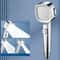 High Pressure Shower Head With Water Saving Modes Adjustable OneKey Stop Massage Sprayer Bathroom A 7