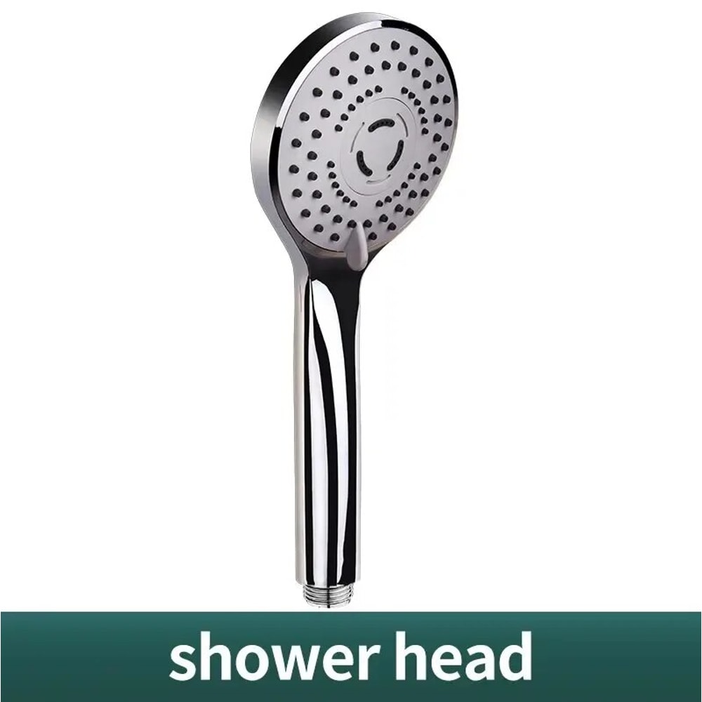 Pressurized Hand Shower Nozzle Large Water Output 5 Models Universal Adaptation Water Saving 6