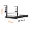Sturdy UnderDesk Storage Rack With Cable Management Durable Metal Office Organizer 7