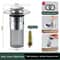 Stainless Steel Washbasin Leak Plug OdorProof Press Type Sink Drain With Bouncing Core 6