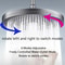 High Pressure Rainfall Shower Head With Filter Top Rain Shower Faucet For Bathroom 2