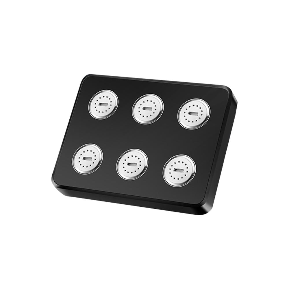 Mini Surround Pressurized Rain Shower Head Powerful Water Flow for a Refreshing Shower Experience