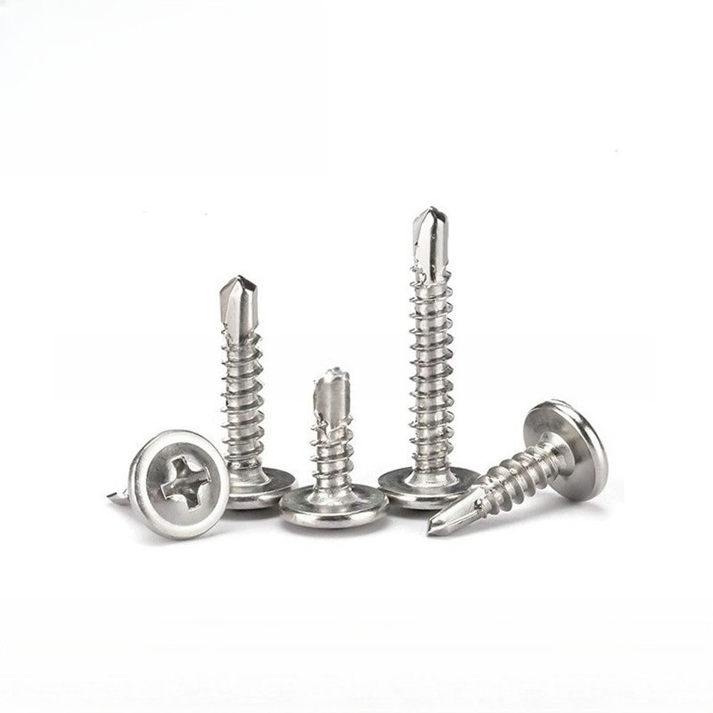 Stainless Steel Self Tapping Screws Kit For Metal Wood Plastic 0